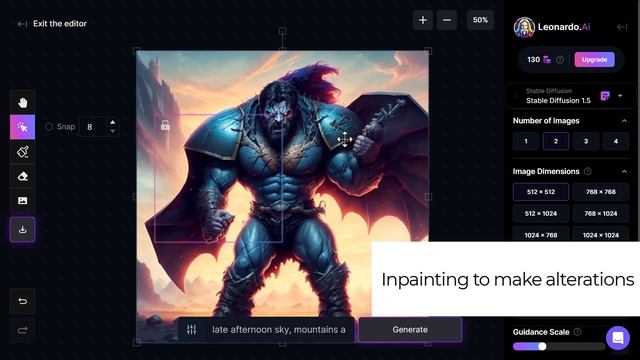 How to Edit image in Leonardo AI Canvas Editor (AI Photo Editing & Ai Art) смотреть онлайн