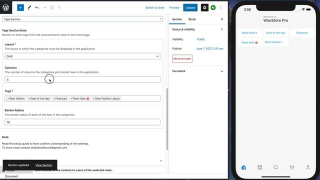 Tags Section Tutorial - Home Screen - WooStore Pro WooCommerce Full Flutter Ecommerce Application смотреть онлайн