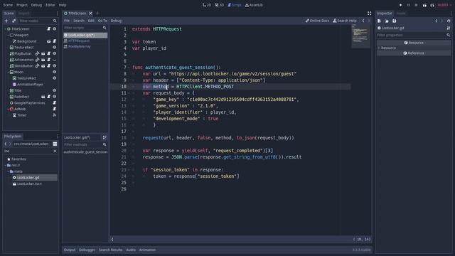 How to make a LOGIN SYSTEM with Godot Engine and Lootlocker смотреть онлайн