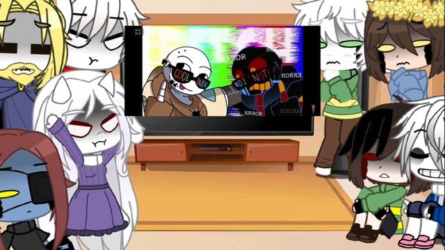 Undertale reacciona a Sans aus / Undertale react to sans aus (????) (1/2) смотреть онлайн