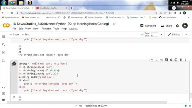 Day 107 Difference between find and index in Python смотреть онлайн