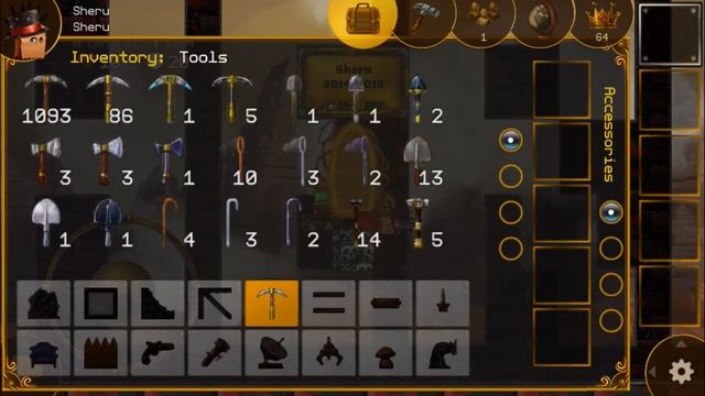 My inventory | Deepworld Game смотреть онлайн