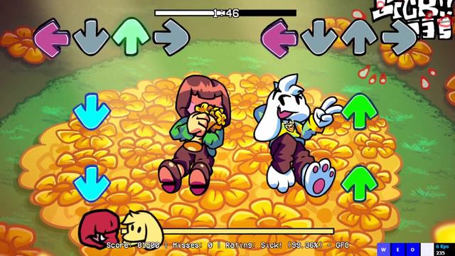 FNF His Mod (VS Asriel) - Long Ago | Undertale FNF Mod смотреть онлайн