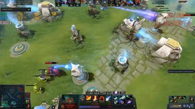 DOTA 2 GAMEPLAY TEST ON GEFORCE GTX 960 2GB, I3 4170, 8GB смотреть онлайн
