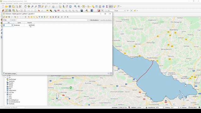 QGIS 3 - Länge, Umfang und Fläche von Features berechnen | QGIS Tutorial | Deutsch | German смотреть онлайн