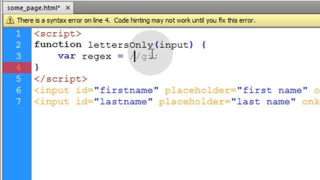 Restrict Text Input Characters HTML JavaScript Tutorial смотреть онлайн