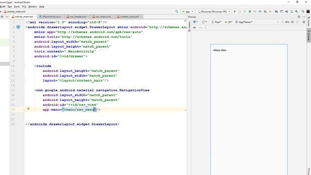Tab Layout with Navigation Drawer in Android Tutorial (2020) | Part 1/2 | Android Basics смотреть онлайн
