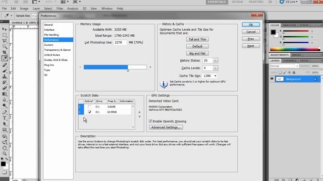 Photoshop Scratch Disks Are Full FIX! How To Fix Scratch Disks are Full Photoshop CS6 2017 смотреть онлайн