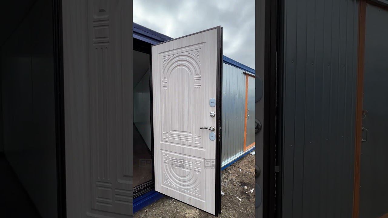 Модульное здание МЗ-1 в фиолетовом профлисте смотреть онлайн