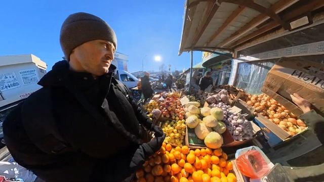 местный Рынок Талдыкорган. Хардкор съёмка. смотреть онлайн