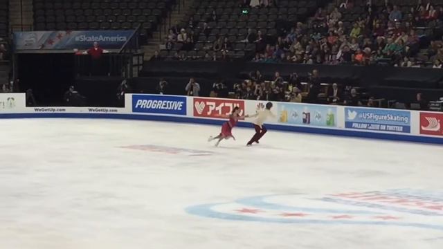 Elena ILINYKH / Ruslan ZHIGANSHIN FD clips 2016 Skate America 10/23/16 смотреть онлайн