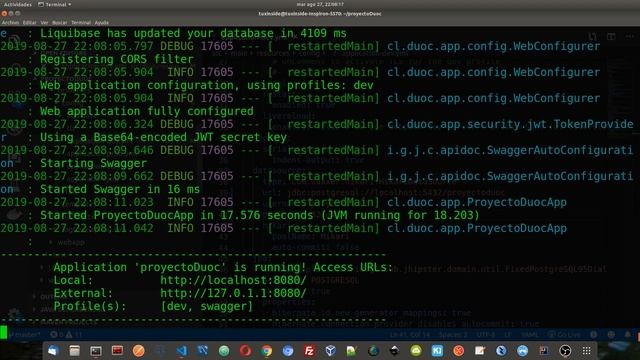 Creando mi primera aplicación con jhipster смотреть онлайн
