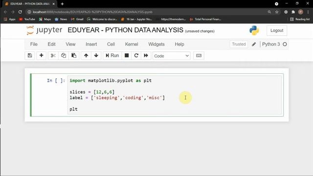 Learn to create Pie Chart with Python in 1 minute with Priyam kapoor смотреть онлайн