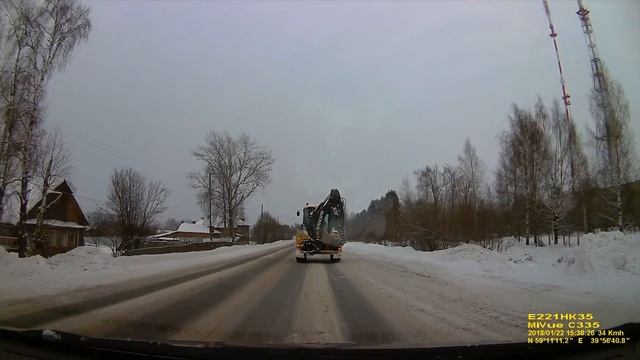 Пример записи видеорегистратора Мио с 335 смотреть онлайн