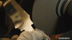 Дамасская сталь из НАПИЛЬНИКА. Подробное изготовление ножа.