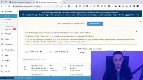 Up To 1500 USD Profit Daily With This Crypto Arbitrage Strategy Super Easy! Using Koinknight