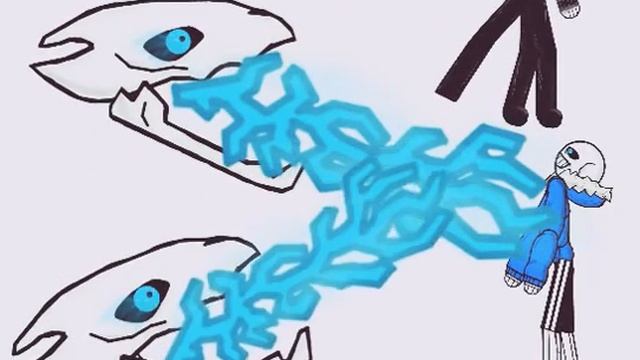 Гастер против Санса смотреть онлайн