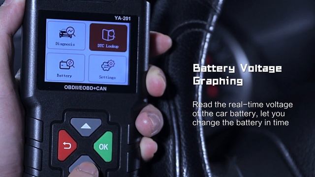 OBD2 Auto Diagnostic Tool lifetime free update| Kingbolen YA201 смотреть онлайн