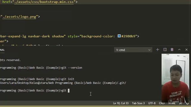Upload Git dan Hosting menggunakan Github Page смотреть онлайн