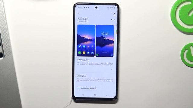 Top 3 Themes on SAMSUNG Galaxy A53 5G from Galaxy Store смотреть онлайн