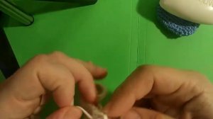 Вяжем мочалку для мыла (мешочек для мыла) часть 2