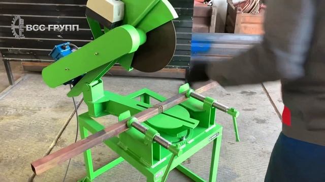 Станок отрезной маятниковый поворотный Z-5, резка заготовки смотреть онлайн