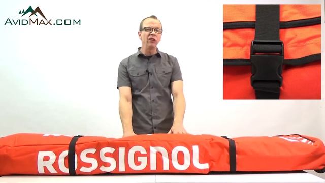 Rossignol Hero Wheeled 2-3 Pair 210 Ski Bag | AvidMax