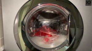 Crazy washing bedding on the secret mode of the washing Lg