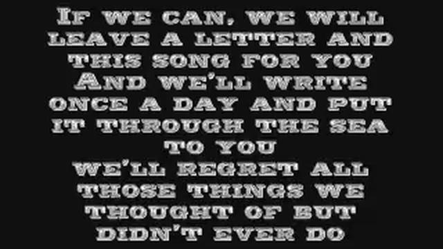 Watch the World Boxcar Racer Lyrics смотреть онлайн