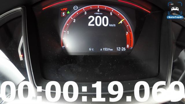 Honda Civic Type R 2018 ACCELERATION & SPEED 0-262km/h By AutoTopNL
