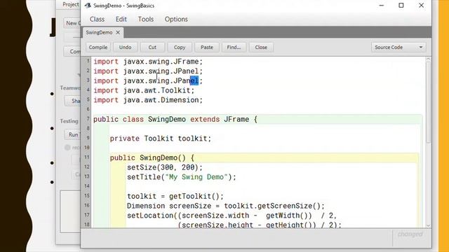 Java2-07c - Java Swing - JPanel - JButton смотреть онлайн