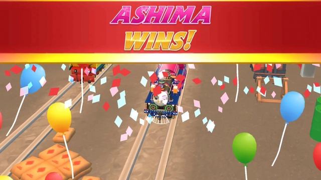 New Trian Race Game // Go Go Thomas (436) ? Challenge your friends! ? ahsima VS rosie смотреть онлайн