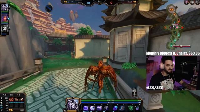 I SOLOQUEUED AS THANATOS IN RANKED JOUST. WHY. - Smite смотреть онлайн
