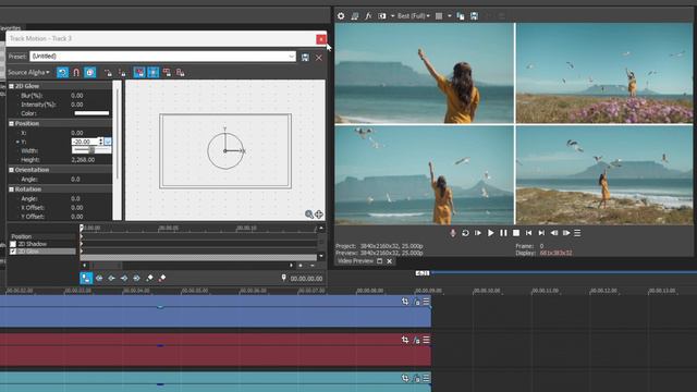 How To Create Split Screens Effect | Vegas Pro Tutorial смотреть онлайн