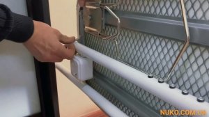 Установка встроенной в шкаф гладильной доски "РАКЕТА"