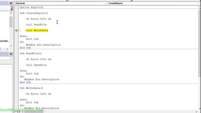 A Simple Way to Implement VBA Error Handling смотреть онлайн