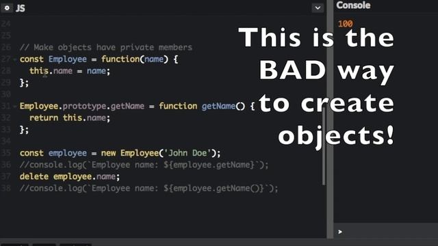 Clean Code: Objects - Beau teaches JavaScript смотреть онлайн
