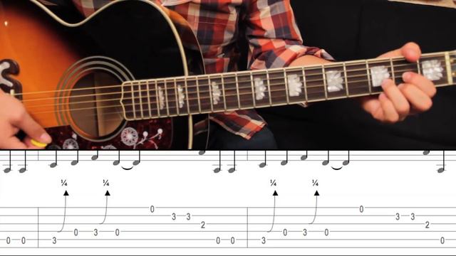 Como tocar "Wanted Dead or Alive" de Bon Jovi - Tutorial Guitarra + TAB (HD) смотреть онлайн