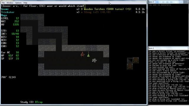 Part 3 Playthrough 2: angband v3.4.1 смотреть онлайн
