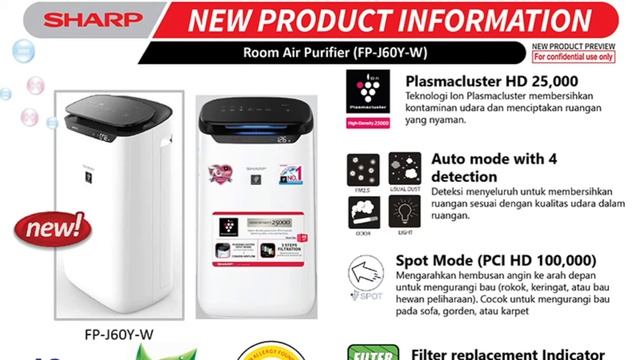 UNBOXING dan REVIEW SHARP AIR PURIFIER FP-J60Y PENJERNIH UDARA DISAAT PANDEMI смотреть онлайн