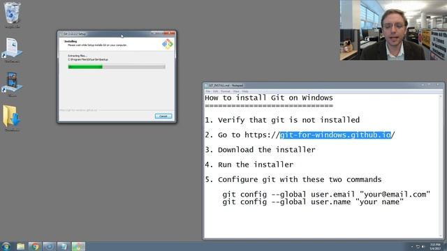 How to install git on Windows [SCREENCAST] смотреть онлайн
