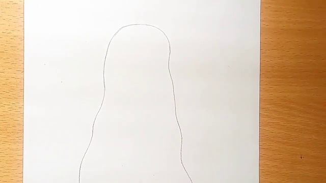 Realistic Hair Drawing Of Girl || Long Hair Drawing смотреть онлайн