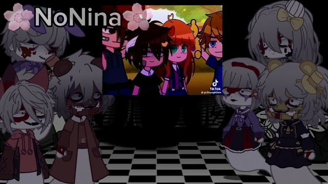 Missing Children react to Elizabeth Afton||Part 1/?||NoNina смотреть онлайн