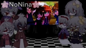 Missing Children react to Elizabeth Afton||Part 1/?||NoNina