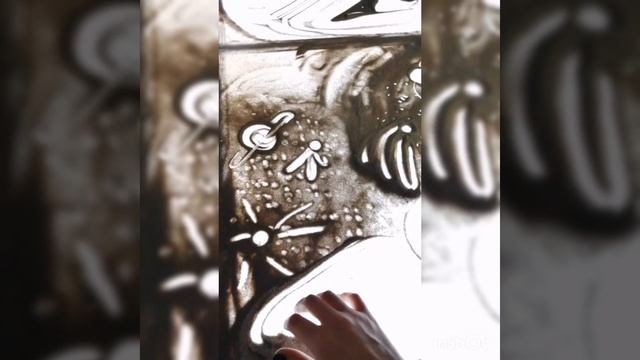 Рисование песком. Релакс. смотреть онлайн