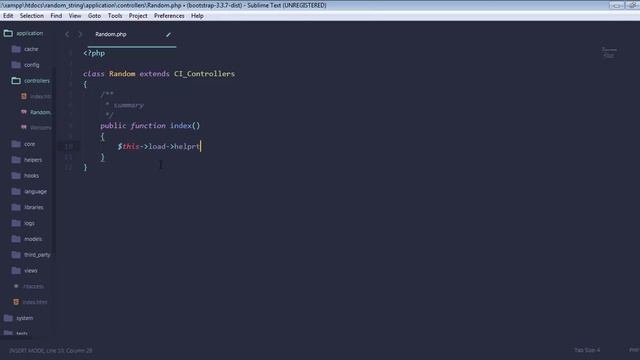 Generate Random String Codeigniter смотреть онлайн