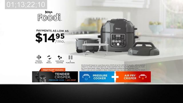 Ninja Foodi Multi Cooker OP300 - The Pressure Cooker that Crisps! смотреть онлайн