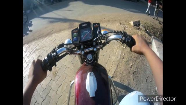 1 gear top speed test of rx 100 in vlog /sironj/Vidisha/Madhya Pradesh смотреть онлайн