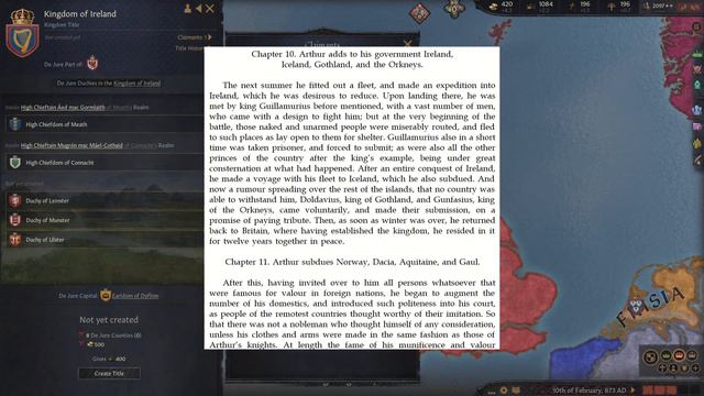 Crusader Kings 3: King Arthur, Myth, and Mythologizing History смотреть онлайн