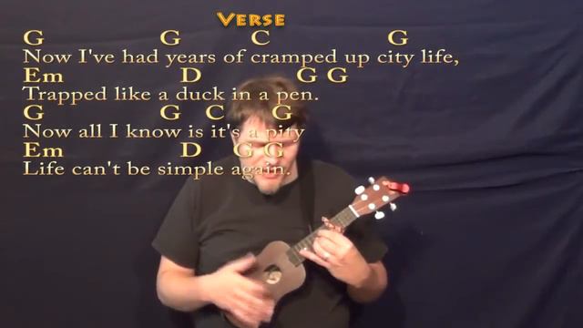 Rocky Top (Osborne Brothers) Ukulele Cover Lesson with Lyrics/Chords - Capo 4th смотреть онлайн